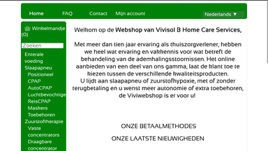 Webshop - Vivisol B